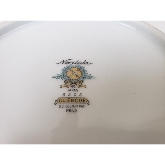 Noritake Fine China GLENCOE #6505 Serving Bowl Round 10" & 8" Vegetable Lot of 2 - Picture 8 of 8